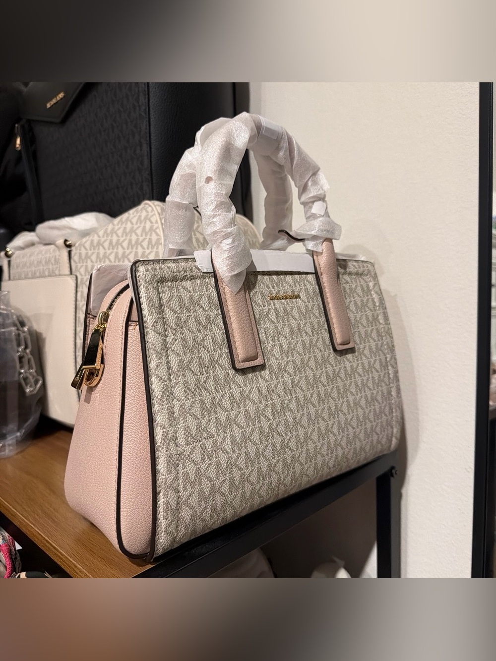NWT Michael Kors Signature Logo Crossbody Bag